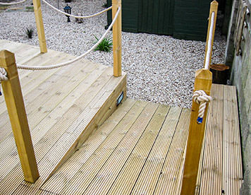 Decking Ramp